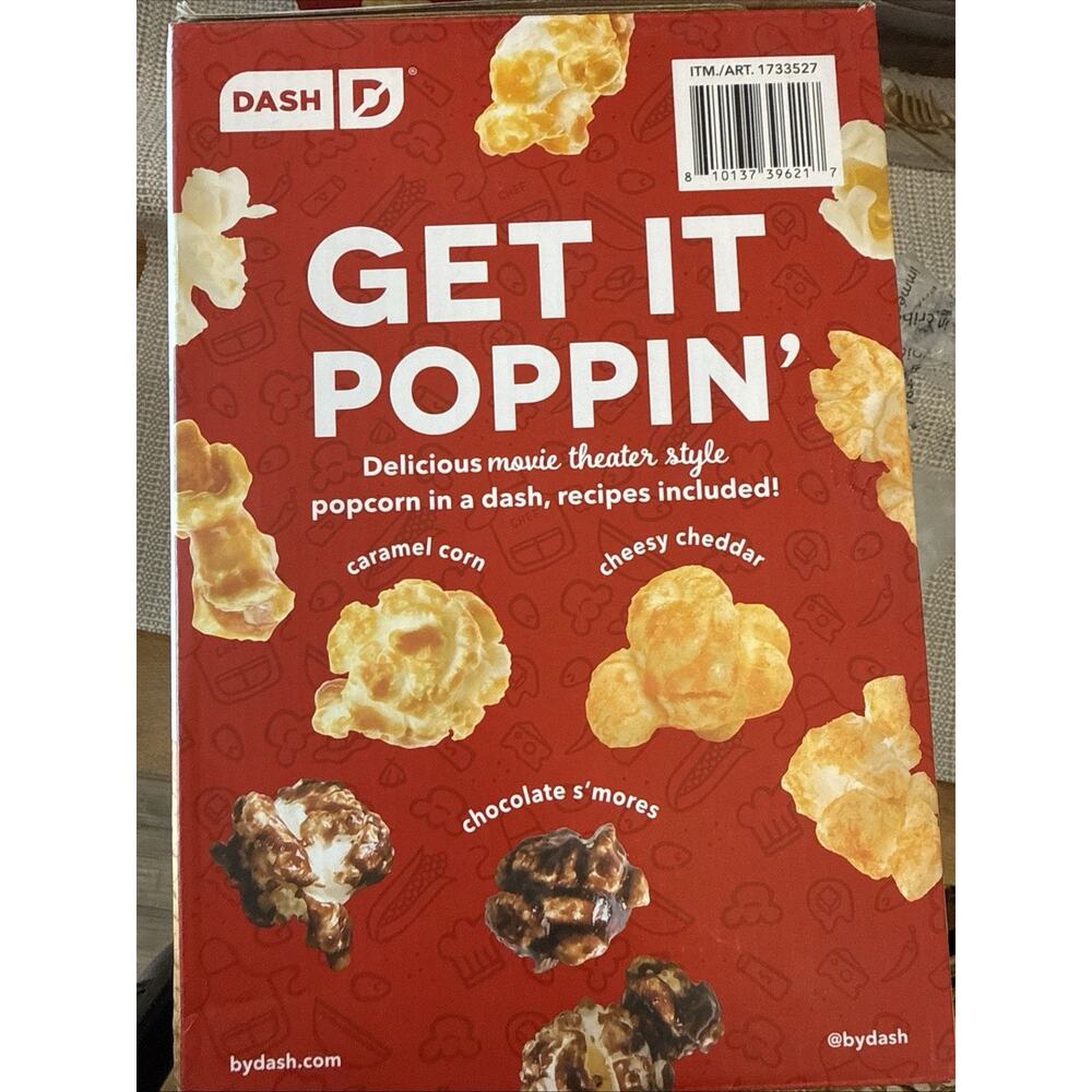 DASH  Stirring Popcorn Maker Electric Popcorn Machine Used Once - Picture 4 of 4